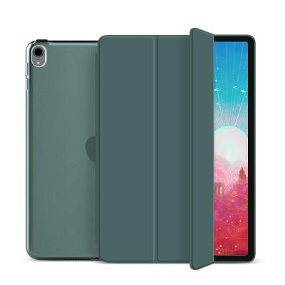 China Full Protective Stand Auto-sleep PU+PC Magnetic Leather Back Cover For iPad Pro12.9 2018/2020/2021 for sale