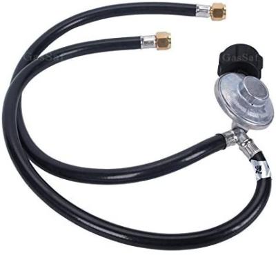 Κίνα Outdoor BBQ 2 Feet Low Pressure Y-Split Propane Hose Dual Regulator Hose Outlet Kit with Two Hose for Typel QCC1 Propane Tank, Most LP/LPG G προς πώληση