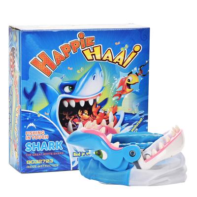 China Hot Selling Educational Finger Toy Interactive Hot Selling Children's Toys Plastic Realistic Board Fishing Toy Beware Shark Finger Sharp Toys for sale