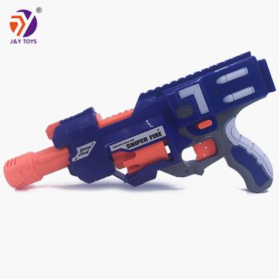 China Bulk Cheap Blue Bullet Children's Toy Amazon Game Toy Amazon Hot Selling Gun Electronic Hot Selling Bullet Gun Soft Toy for sale