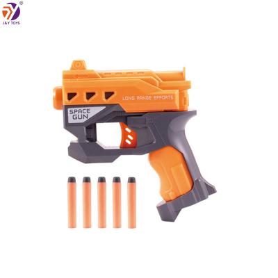 China Promotional Toy Game Toy Promotional Toy Air Bullet Plastic Shooting Soft Gun Kids Electronic Soft Gun With Target for sale