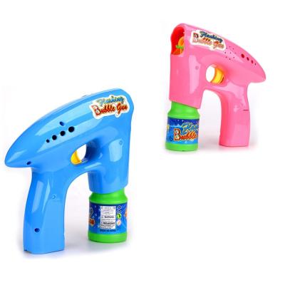 China Wholesale Kids Toys Bubble Gun With Lights Outdoor Cartoon Bubble Automatic Shooting Gun for sale