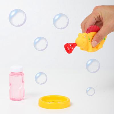 China /Hot Selling Indoor Kids Toys Portable Outdoor Animal Shaped Bubble Toys Soap Water Blowing Bubble Toys For Kids for sale