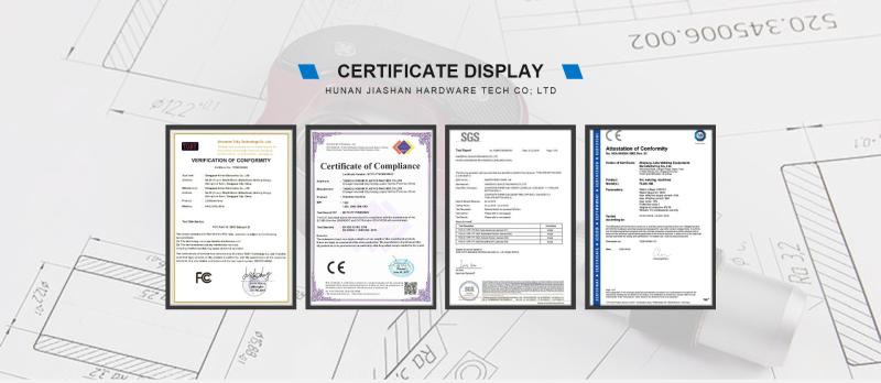 ISO9001:2008 - Hunan Jia Shan Hardware Tech Co., Ltd.