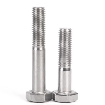 China Hex bolts Custom stainless Steel Hexagon full or half Threaded bolts Hex heavy Head Bolts DIN933 ISO4017 for sale