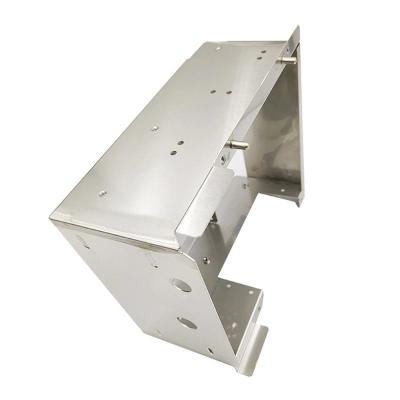 China Custom bending stamping processing parts welding service stainless aluminium enclosure box sheet metal bending for sale