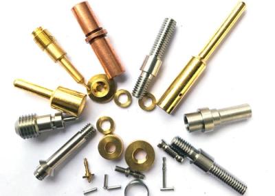 China Brass H59 Brass H62 Lathe Machining Parts Custom CNC Machning Electrical Components for sale