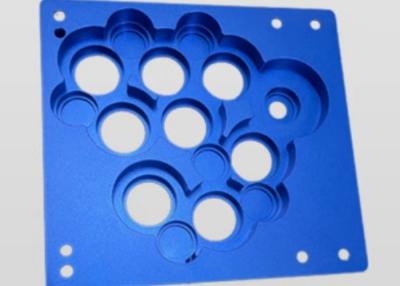 China Spray Finishing Blue AL5052 AL7076 Precision Sheet Metal Components Durable for sale