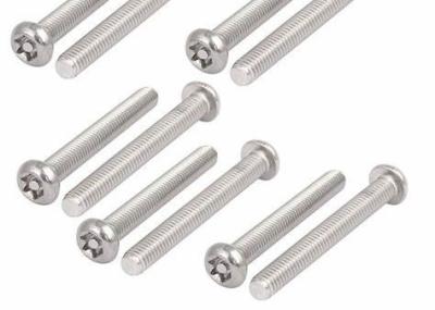 China Customized Zinc Plated Steel zinc plated Security Screw With Sharp Point Coarse Thread for sale