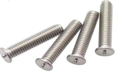 China M8 M10 M12 A2 A4 A2-70 A2-80 Stainless Steel Weld Screw ISO 13918 for sale