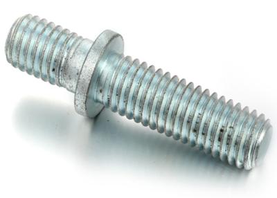 China Steel Gr4.8 8.8 Galvanized Zinc  Stud Threaded Bolt Double End Studs With Washer DIN938 for sale