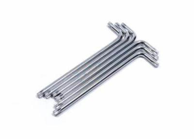 China 4mm 6mm 10mm L Shape Hex Wrench Super Duplex Stainless Steel 2205 2507 A286 for sale