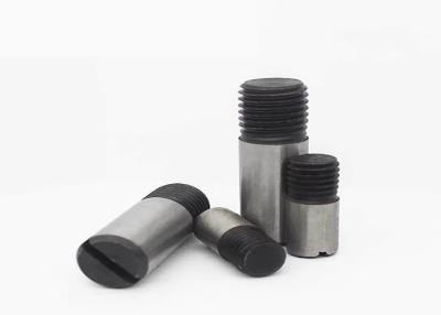 China High Strength 45# Carbon Steel Plain Finish Parallel Pins With Internal Thread DIN7979 for sale