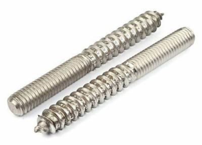 China M4 M6 M8 M10 SS304 SS316 Hanger Bolt Stainless Steel Double Threaded Screw for sale