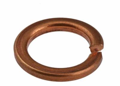 China M8 M10 Brass H59 H62 H65 Heavy Normal Light Type Single Coil Split Lock Spring Washer DIN127 for sale