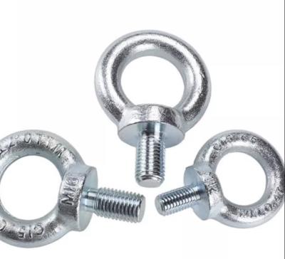 China M33 M36 M42 Carbon Steel Blue White Zinc Plated Eye Bolt  Class 8.8 10.9 12.9  DIN580 for sale