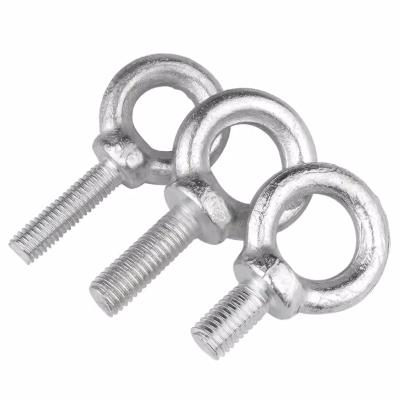 China M30 M33 M36 Mill Steel  Eye Bolt Carbon Steel Grade8.8 10.9 12.9 Blue White Yellow Galvanized for sale