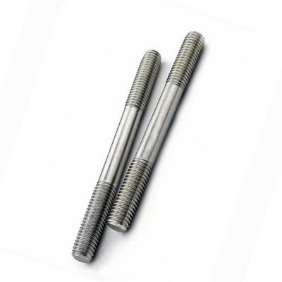 China 1/2 3/4 Super Duplex ss Double end stud Bolt with nut 2507 2205 AISI304 316 DIN938 for sale