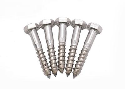 China Customized Plain Stainless Steel Hexagon Head Self Tapping Screw 18-8 A2-70 A4-80 SS304 for sale