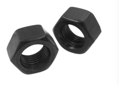 China M8 M10 Hex Hexagon Hexagonal Nut Kohlenstoffstahl Schwarze Beschichtung 8.8 12.9DIN934 zu verkaufen