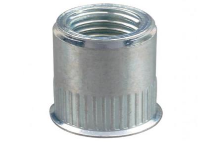 China M10 M12  Knurled Body Open End Reduced Flat Small Head Rivet Nut  ASTM B7 B7M for sale