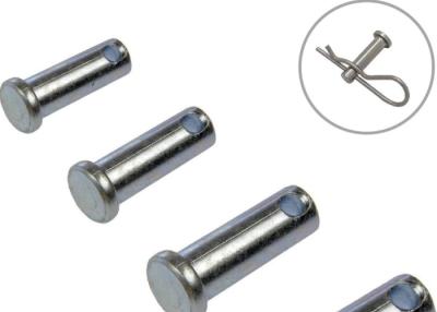 China M10 M12  Grade 2 5 Steel Oxide Galvanized Powder Clevis Pins  Head  With Hole Grade 8.8 for sale