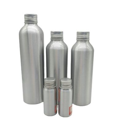 China 24/410 28/410 cosmetic accept custom color logo food grade packaging bottle round aluminum bottle for sale