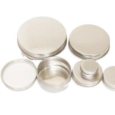 China Recycled Materials 5g 10g 15g 20g 30g 50g 60g 100g Aluminum Cosmetic Frosting Cream Jar for sale