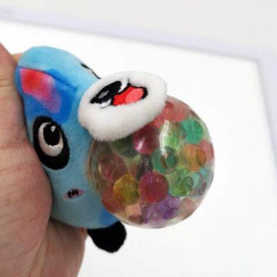 China 2019 Mini Toy High Quality Colorful Squeeze Plush TPR Toys LED Squishy Crystal Ball for sale