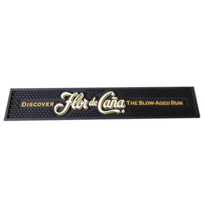 China Viable Custom Design Non - Soft PVC Slip Beer Drinking Promotional Bar Accessories Bar Mat for sale