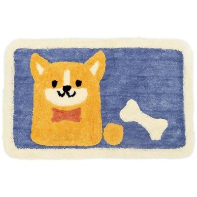 China Good Quality Customized Super Absorbent Rug Non-Slip Floor Mat Bedroom Anti-Slip Rug Bathroom Mat for sale