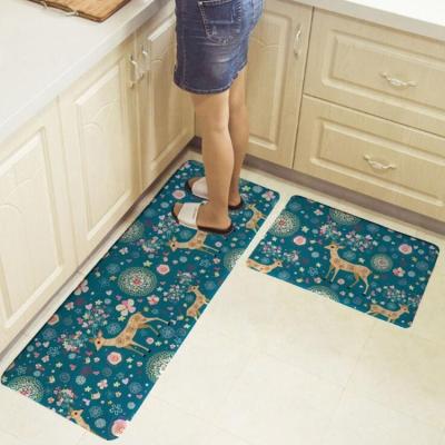 China High Quality Non-Slip Floor Mat Non-Slip Mat Kitchen Absorbent Bedroom Anti-Slip Door Mat for sale