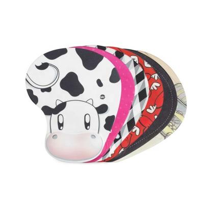 China With Wrist Rest Hot Selling High Quality Dairy Cows Printed Wrist Defender Mouse Pad With Logos for sale