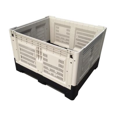 China Recyclable Collapsible Plastic Pallet Bin 1200x1000x800mm for sale