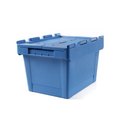 China Locking hole avaivable for security. 600x400x330mm plastic moving box for sale