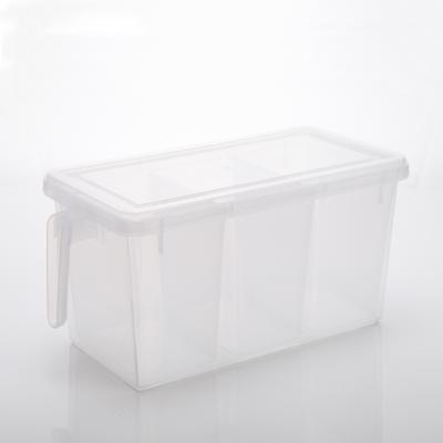 China Refrigerator Bins and Freezer Microwavable Plastic Organizer for Food Container for sale