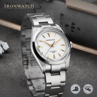 China Men's New 36mm Oyster 20Bar Automatic Mechanical Watch Vintage Waterproof Miyoda 9015 Sapphire Glass Watch For Men Water Resistant for sale