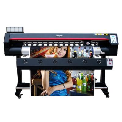 China Garment shops cheap LOCOR 1.8m eco printer car sticker 6ft solvent printer machine factory for sale