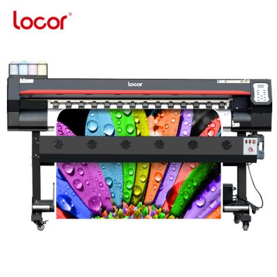 China Garment Shops LOCOR New Model 1.6m Roll To Roll Dye Sublimation Transfer Paper Printer Textile Fabric Machine for sale