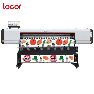 China LOCOR large format digital sublimation indoor outdoor digital printer with 8 print heads competitive price for sale