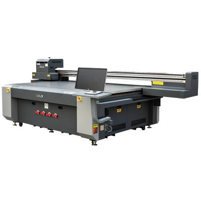 China Indoor Outdoor Flatbed Machine Advertising Locor 1325UV Printing for PVC Glass Ceramic Plastic Wood Bamboo Leather Metal with Varnish Gen5/Gen6 Printhead for sale