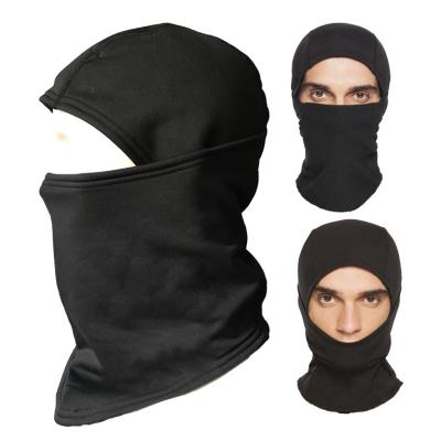 China breathable & Super Soft Thin Fit Fleece Balaclava Mask 5% Waterproof Spandex High Performance Thin Protection Black In Stock Shipping Now for sale