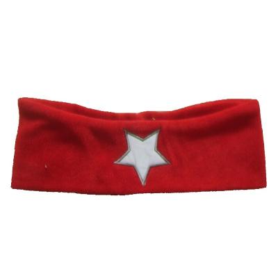 China 100% Fleece Headband Elastic Gray Red Black Factory Color Polyester Headband Girls Ladies Men Sports Winter Fashion Girl Hair Accessories for sale