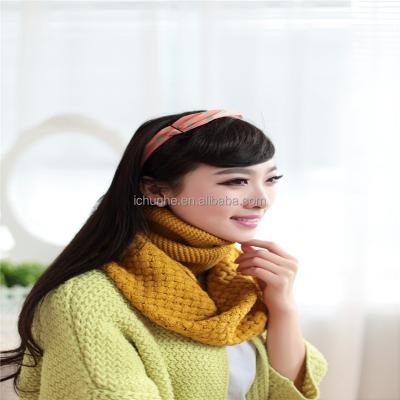 China Wholesale New Middle Winter Fashion Lady Girls Winter Circle Jacquard Scarf Knitting Machine Factory for sale