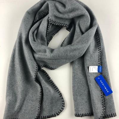 China Active Promotion SOWLIKOK Scarves Winter Fleece Scarf Factory 180cm*40cm Long for sale