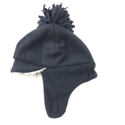 China breathable & Waterproof Cute Baby Hat Baby Winter Earflat Hat Baby Trapper Trapper Fleece Hat Infant Fleece Hat for sale