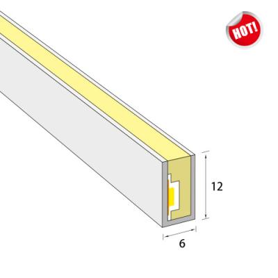 China Hotel 6x12mm Mini Flat Silicone Flex Neon for sale