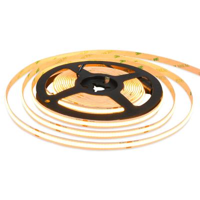 China Residential Innovative DC24V Flexible COB Led Strip 384LED/M 12W/M 8mm 10mm FPC Led Strip COB for sale