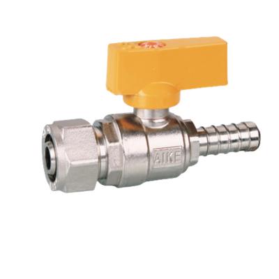 China General 435 GAS VALVE BALL VALVE COMPRESSION PIPE BRASS NIPPLE ZHEJIANG AIKE SUPPLY HIGH QUALITY GAS VALVE for sale