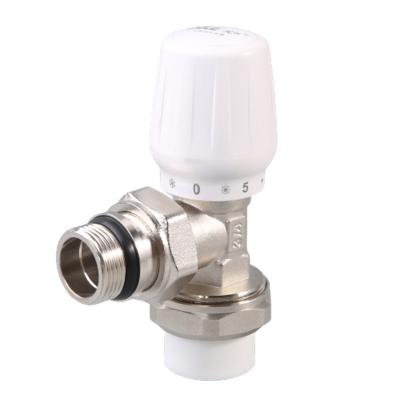 China General High Quality Thermostatic Brass Valve Trims Thermostatic Radiator Control Valve for sale